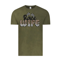 Vintage Olive race wife Vintage Tee - MaliasSmallBusiness