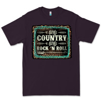 Plum a little country a little rock n roll Premium Tee - AdoDesignShop