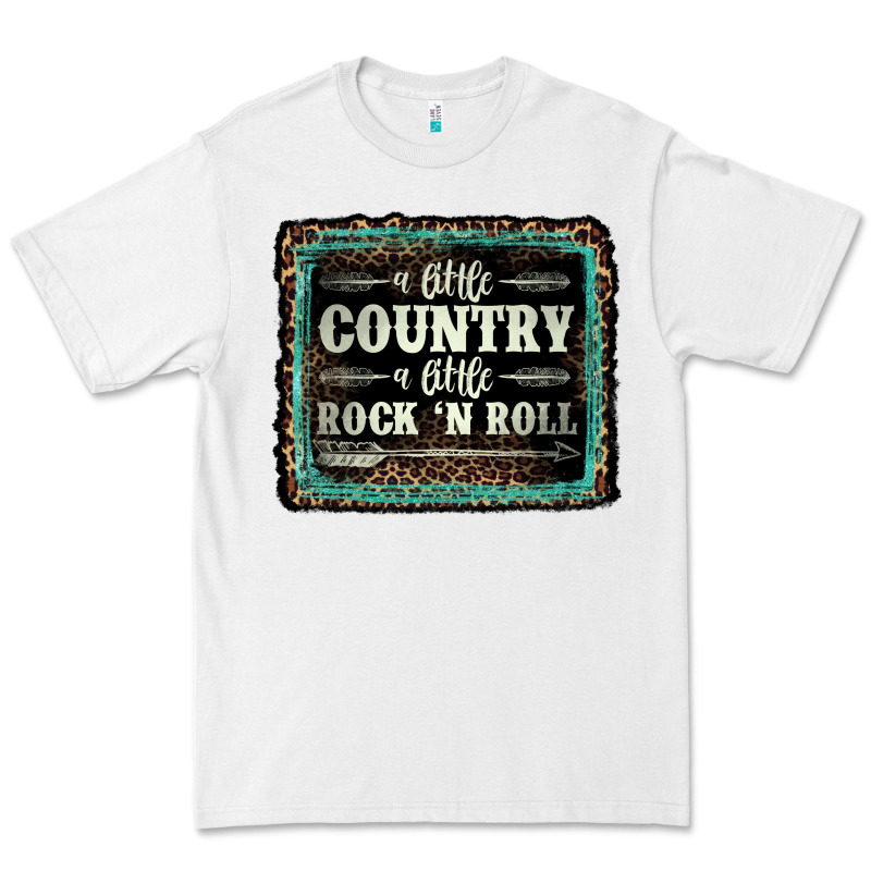 A Little Country A Little Rock N Roll Premium Tee by AdoDesignShop | Teevron