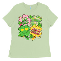 Matcha lucky stay gold Ladies Tee - Artiststas
