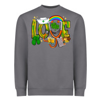 Storm St. Patrick's Love Nurse Heavyweight Sweatshirt - BundleAndBundleShop