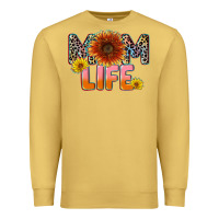 Antique Gold Mom life Mother's Day Premium Sweatshirt - CowGirlArtShop