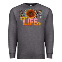 Charcoal Heather Mom life Mother's Day Premium Sweatshirt - CowGirlArtShop