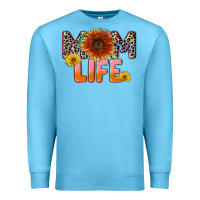 Ocean Blue Mom life Mother's Day Premium Sweatshirt - CowGirlArtShop