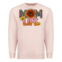 Pale Pink Mom life Mother's Day Premium Sweatshirt - CowGirlArtShop