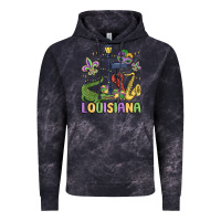 Cloud Black louisiana mardi gras Vintage Hoodie - MaliasSmallBusiness