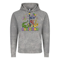 Cloud Rock louisiana mardi gras Vintage Hoodie - MaliasSmallBusiness