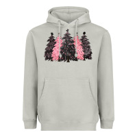 Moon Dust pink christmas trees Heavyweight Hoodie - CowGirlArtShop