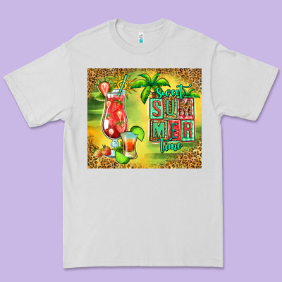 Sweet Summer Time Margarita Premium Tee Designed By Jasminsmagicworld