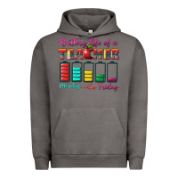 Pigment Tornado battery life of a teacher Urban Hoodie - BundleAndBundleShop