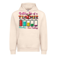 Sandshell battery life of a teacher Urban Hoodie - BundleAndBundleShop