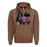 Chestnut Witchy Woman Zipper Hoodie - texasbilliewilder