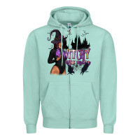 Seafoam Witchy Woman Zipper Hoodie - texasbilliewilder
