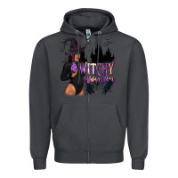 Smoke Witchy Woman Zipper Hoodie - texasbilliewilder
