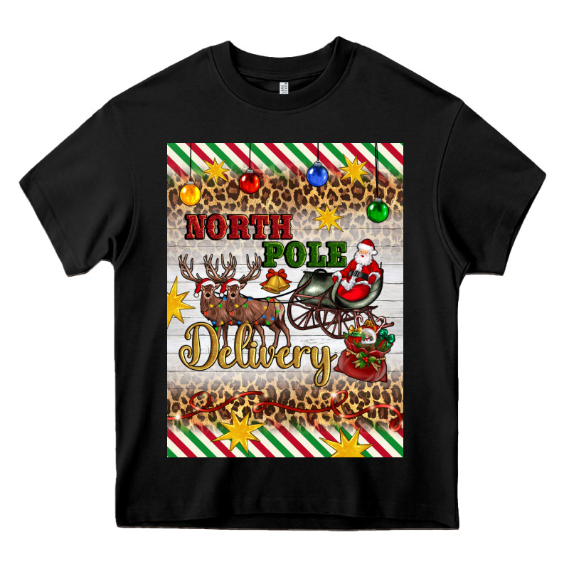 Christmas North Pole Delivery Heavy Core Tee by Artiststas | Teevron