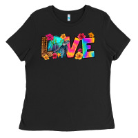 Black turtle love Ladies Tee - RanaPortraitStore