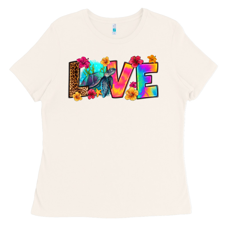 Turtle Love Ladies Tee by RanaPortraitStore | Teevron