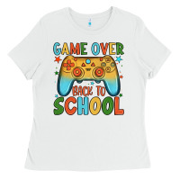 White game over back to school Ladies Tee - JahusDesignShop