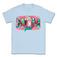 Dusty Blue mom fuel Classic Tee - NancyCooperArtShop