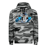 Slate Camo let it snow Premium Hoodie - CowGirlArtShop