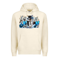 Tofu let it snow Premium Hoodie - CowGirlArtShop