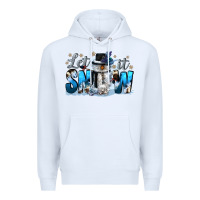 White let it snow Premium Hoodie - CowGirlArtShop