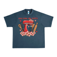 Midnight Navy bake same one happy Urban Heavy Tee - MaliasSmallBusiness