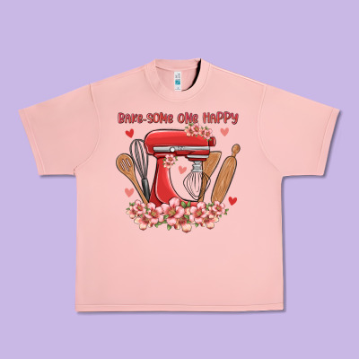 Bake Same One Happy Urban Heavy Tee Designed By Maliassmallbusiness
