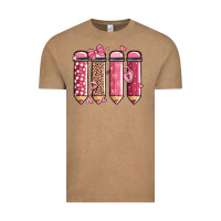 Vintage Coffee valentine' day teacher school pencils Vintage Tee - MaliasSmallBusiness