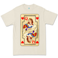 Bone love playing cards queen Premium Tee - AdoDesignShop