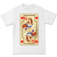 White love playing cards queen Premium Tee - AdoDesignShop