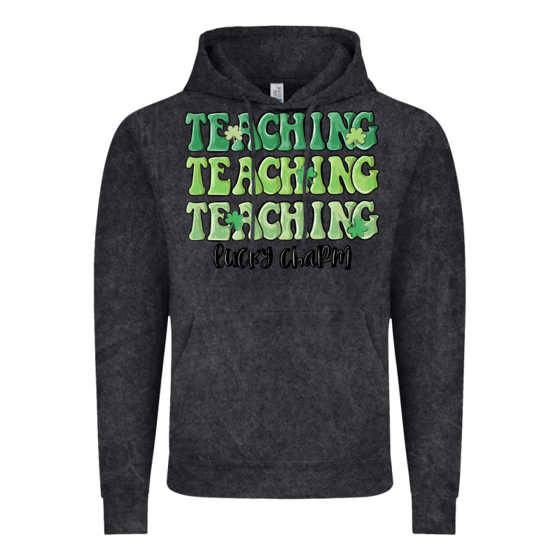 Teaching Lucky Charm Vintage Hoodie by MaliasSmallBusiness | Teevron