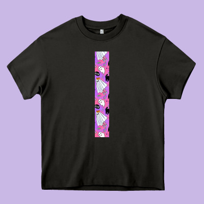 Halloween Key Fob Heavy Core Tee Designed By Bundleandbundleshop