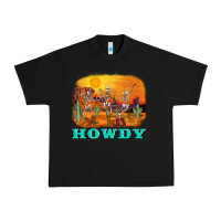 Black western skeleton Urban Heavy Tee - AdoDesignShop