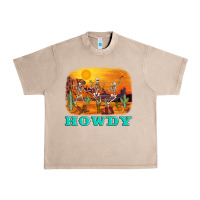 French Oak western skeleton Urban Heavy Tee - AdoDesignShop
