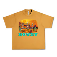 Peanut Butter western skeleton Urban Heavy Tee - AdoDesignShop