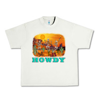 Pistachio western skeleton Urban Heavy Tee - AdoDesignShop