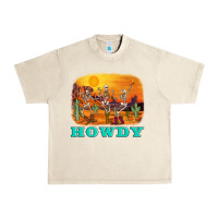 Sandshell western skeleton Urban Heavy Tee - AdoDesignShop