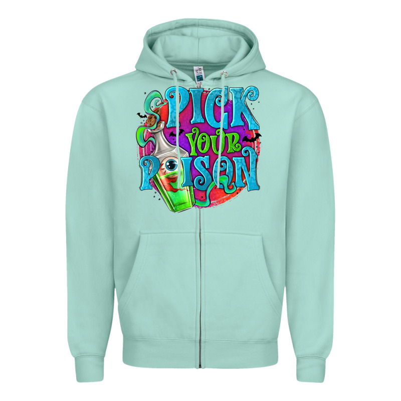Pick Your Poison Zipper Hoodie by texasbilliewilder | Teevron