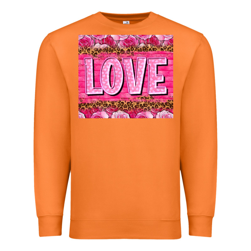 Love Valentine's Day Tumbler Premium Sweatshirt by HowdyJamesFarm | Teevron
