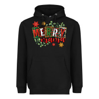 Black merry mama Heavyweight Hoodie - CowGirlArtShop