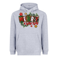 Heather Grey merry mama Heavyweight Hoodie - CowGirlArtShop
