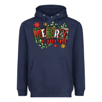 Navy merry mama Heavyweight Hoodie - CowGirlArtShop