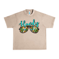 French Oak western howdy police sunglasses Urban Heavy Tee - NancyCooperArtShop