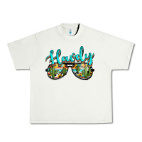 Pistachio western howdy police sunglasses Urban Heavy Tee - NancyCooperArtShop