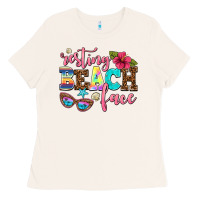 Bone resting beach face Ladies Tee - AdoDesignShop