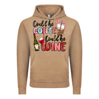 Vintage Coffee could be coffee could be wine Vintage Hoodie - MaliasSmallBusiness