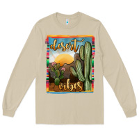 Mushroom desert vibes Long Sleeve Tee - JahusDesignShop