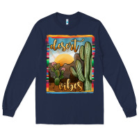 Navy desert vibes Long Sleeve Tee - JahusDesignShop