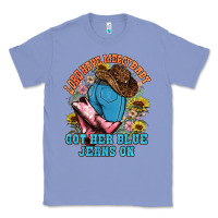 Colony Blue lord have mercy baby got her blue jeans on Classic Tee - NancyCooperArtShop